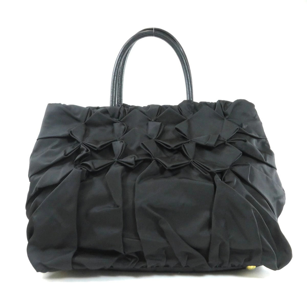 Prada Bag Black Tessuto tote Shoulder Black